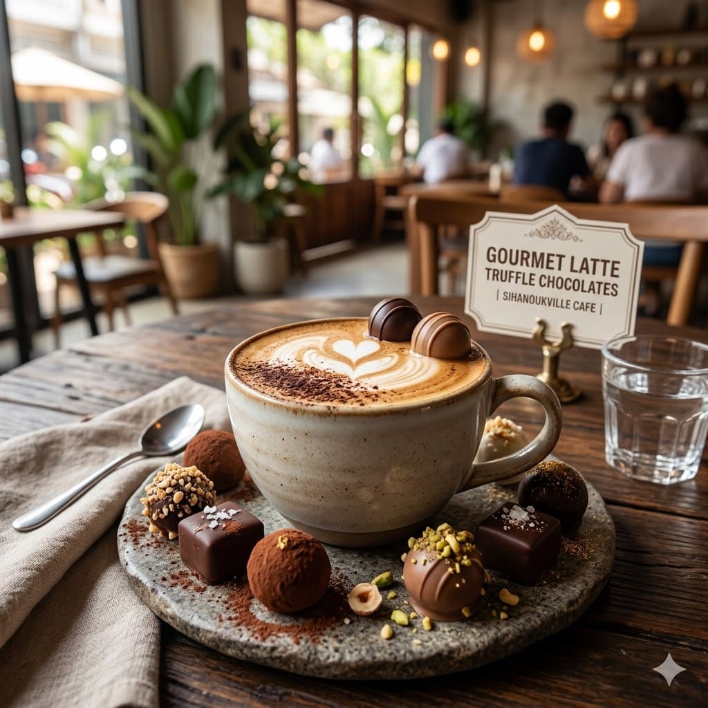 Truffle Chocolate dari Simetri Home Coffee Roasters